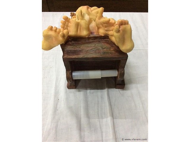 Wc - rol houder - afbeelding 3 van  3