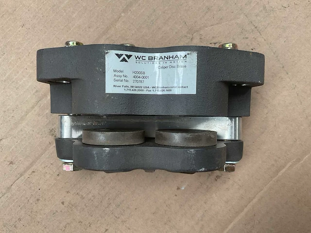 Wc branham h200sb caliper disc brake - afbeelding 5 van  5