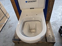 Wc set, geberit/villeroy&boch, glanswit - afbeelding 6 van  7