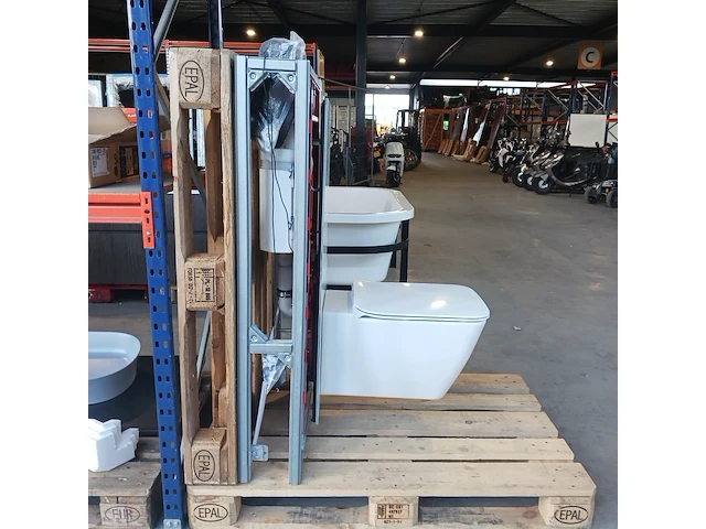 Wc set, tecé/ideal standard, sentoutch/strada, wit/matwit glas - afbeelding 4 van  13