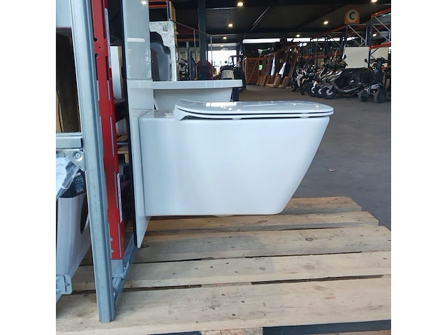 Wc set, tecé/ideal standard, sentoutch/strada, wit/matwit glas - afbeelding 5 van  13