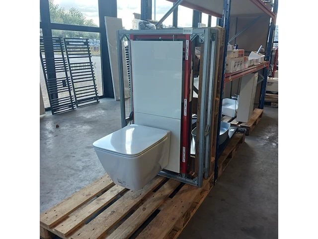 Wc set, tecé/ideal standard, sentoutch/strada, wit/matwit glas - afbeelding 1 van  13