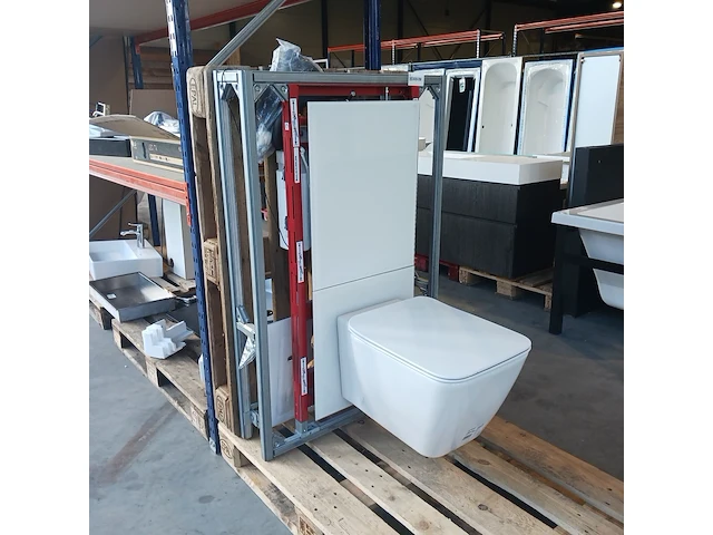 Wc set, tecé/ideal standard, sentoutch/strada, wit/matwit glas - afbeelding 6 van  13