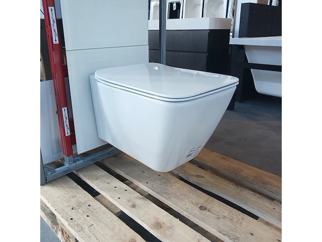 Wc set, tecé/ideal standard, sentoutch/strada, wit/matwit glas - afbeelding 7 van  13