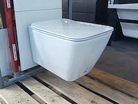 Wc set, tecé/ideal standard, sentoutch/strada, wit/matwit glas - afbeelding 7 van  13