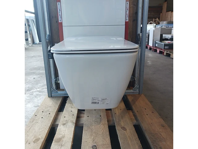 Wc set, tecé/ideal standard, sentoutch/strada, wit/matwit glas - afbeelding 8 van  13