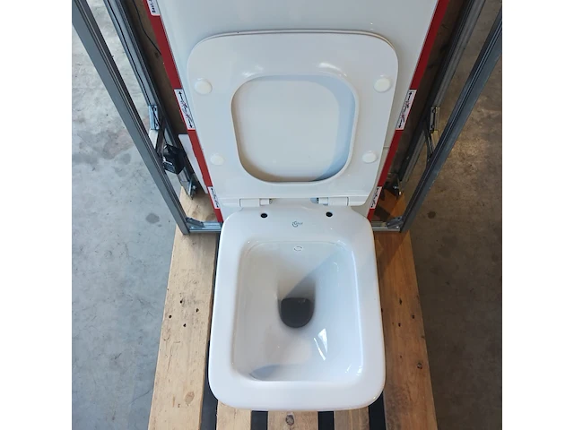 Wc set, tecé/ideal standard, sentoutch/strada, wit/matwit glas - afbeelding 10 van  13