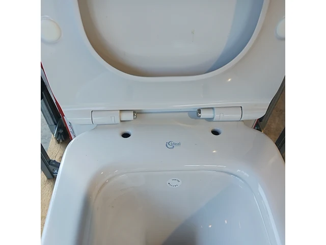Wc set, tecé/ideal standard, sentoutch/strada, wit/matwit glas - afbeelding 11 van  13