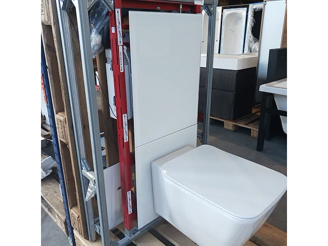 Wc set, tecé/ideal standard, sentoutch/strada, wit/matwit glas - afbeelding 13 van  13