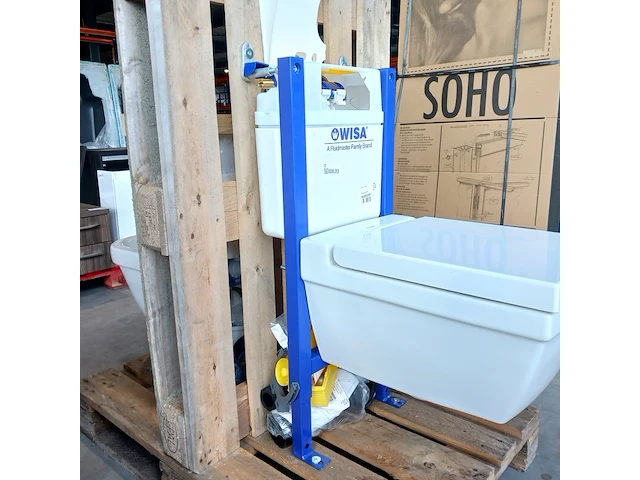 Wc set, wisa/duravit, glanswit - afbeelding 2 van  13