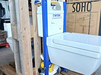 Wc set, wisa/duravit, glanswit - afbeelding 2 van  13