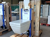 Wc set, wisa/duravit, glanswit - afbeelding 1 van  13