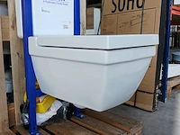 Wc set, wisa/duravit, glanswit - afbeelding 8 van  13
