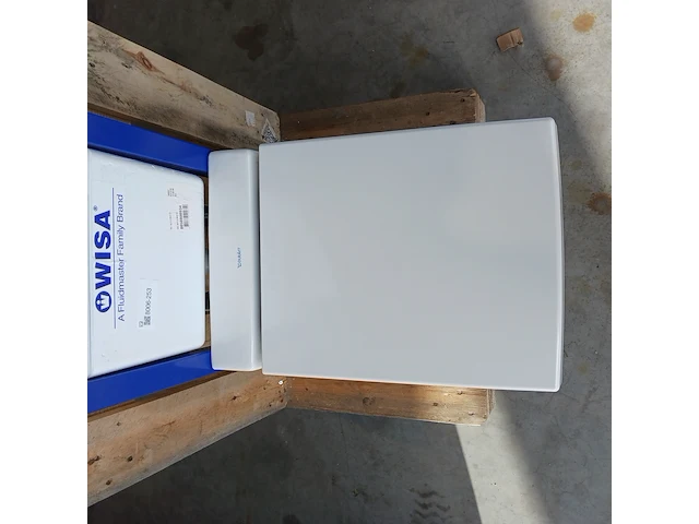 Wc set, wisa/duravit, glanswit - afbeelding 10 van  13