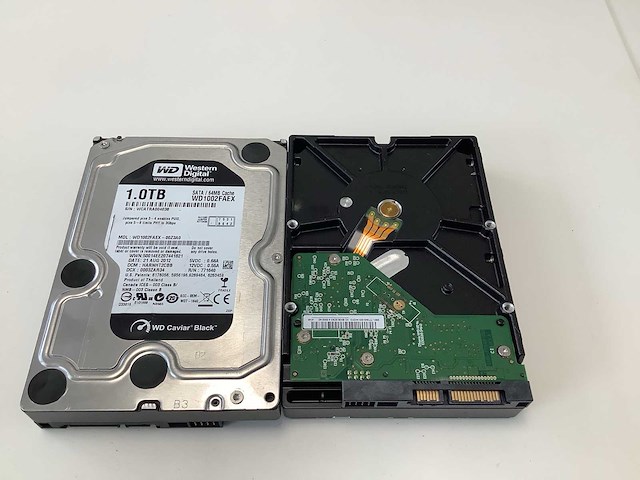 Wd black 1.0tb sata interne hardeschijf (2x) - afbeelding 4 van  4