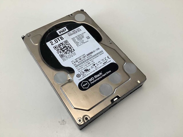Wd black 2.0tb sata interne hardeschijf - afbeelding 1 van  3