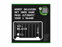 Wd black d30 500gb game drive ssd for xbox - ssd speed and memory compatible with xbox series x|s - afbeelding 3 van  5