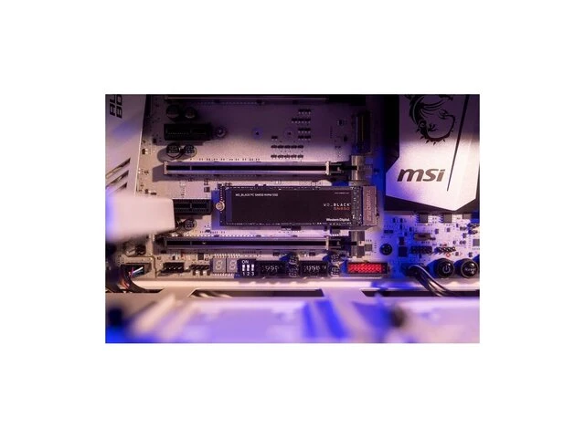 Wd blacktm sn850 2 tb nvme/pcie m.2 ssd harde schijf - afbeelding 3 van  3