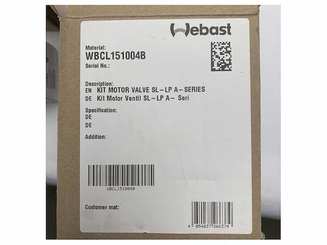 Webasto flow control valve for slimline / low profile a -series air handlers - wbcl151004b - afbeelding 4 van  7