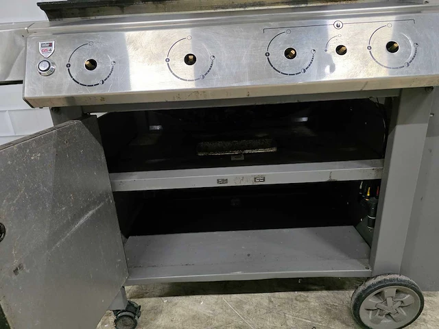 Weber - genesis 2 ep435 gs 4 high performance - rvs gas bbq buitenkeuken - afbeelding 6 van  9