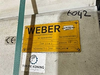 Weber 2005 ponsmachine - afbeelding 3 van  11