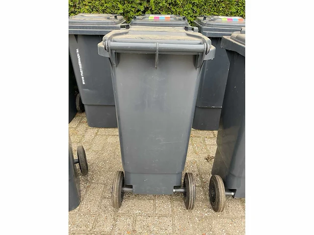 Weber afvalcontainer - 80 liter (4x) - afbeelding 4 van  8
