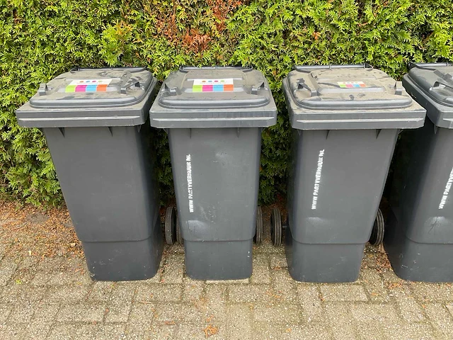 Weber afvalcontainer - 80 liter (8x) - afbeelding 5 van  8