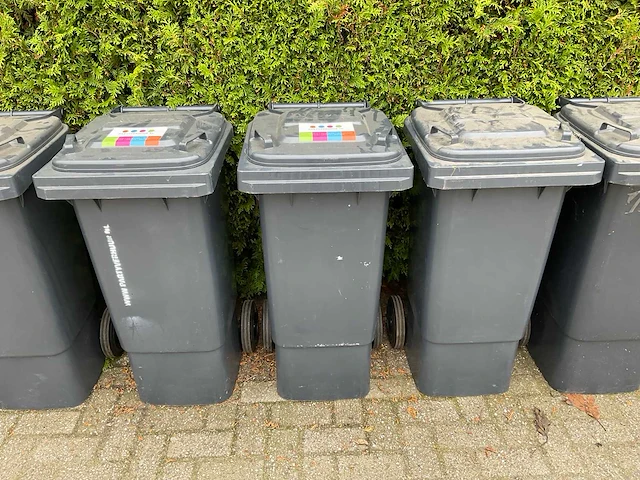 Weber afvalcontainer - 80 liter (8x) - afbeelding 6 van  8