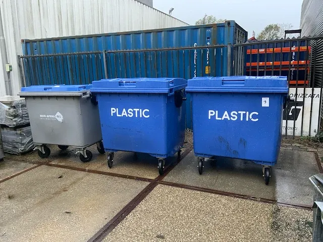 Weber afvalcontainer (3x) - afbeelding 1 van  8