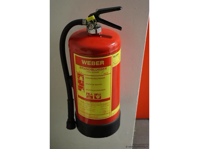 Weber brandblusser - 9 liter schuim - afbeelding 1 van  1