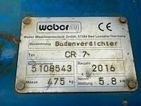 Weber cr 7 trilplaat - afbeelding 6 van  6
