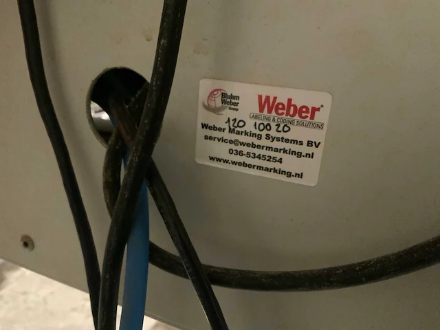 Weber etiketteermachine - afbeelding 5 van  5