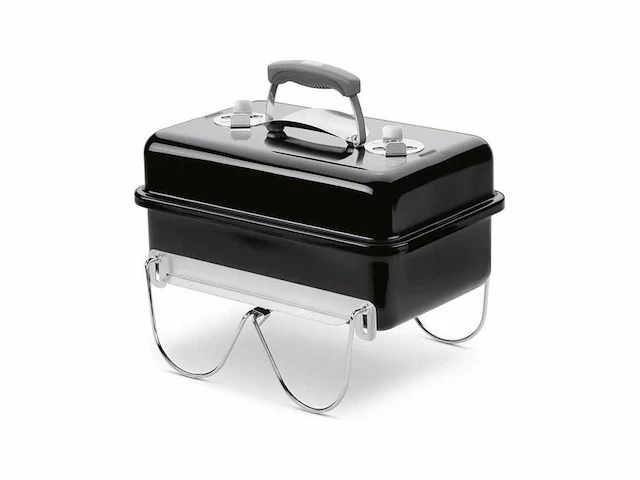 Weber go-anywhere houtskoolbarbecue - zwart - afbeelding 1 van  2