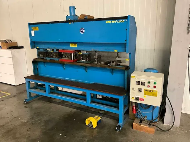 Weber hpb-2000v ponsmachine - afbeelding 1 van  9