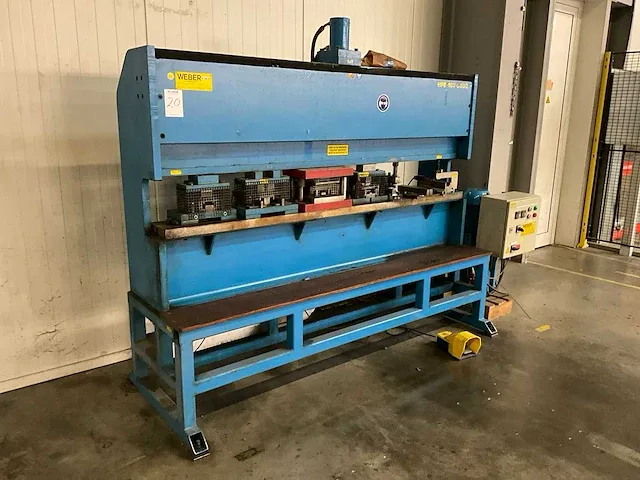 Weber hpb-2000v ponsmachine - afbeelding 2 van  9