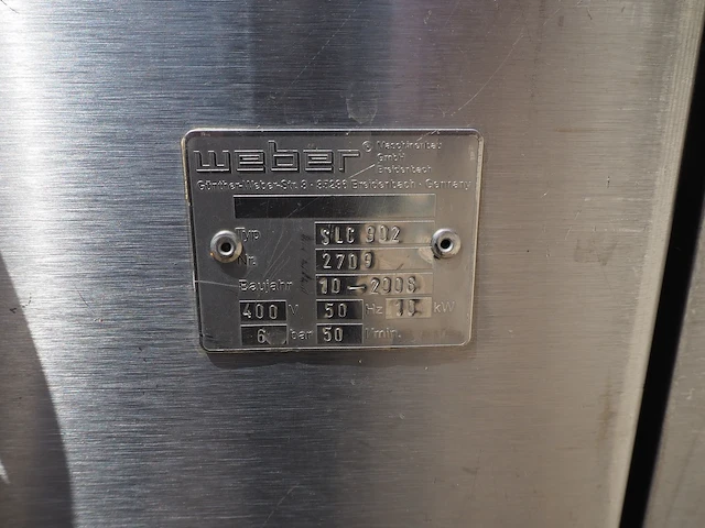 Weber maschinenbau gmbh - afbeelding 2 van  34
