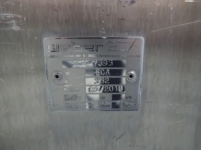 Weber maschinenbau gmbh - afbeelding 6 van  14