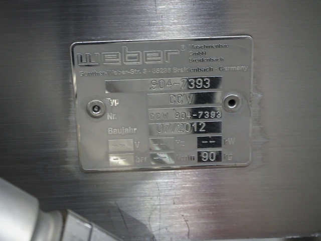 Weber maschinenbau gmbh - afbeelding 7 van  7