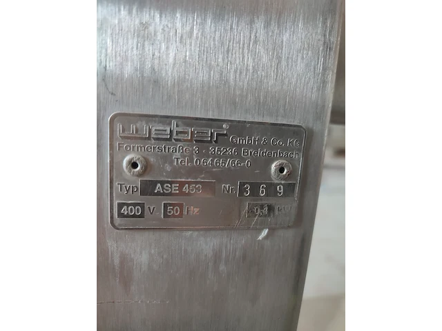 Weber maschinenbau gmbh - afbeelding 3 van  11