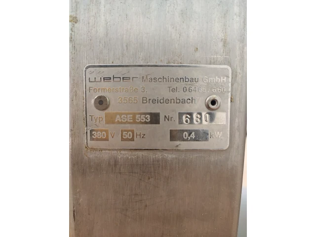 Weber maschinenbau gmbh - afbeelding 3 van  11