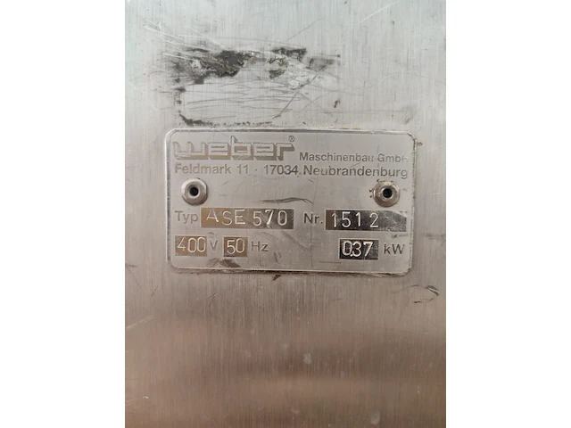 Weber maschinenbau gmbh - afbeelding 3 van  11