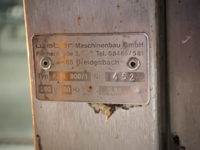 Weber maschinenbau gmbh - afbeelding 3 van  13