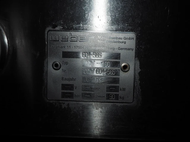 Weber maschinenbau gmbh - afbeelding 80 van  106