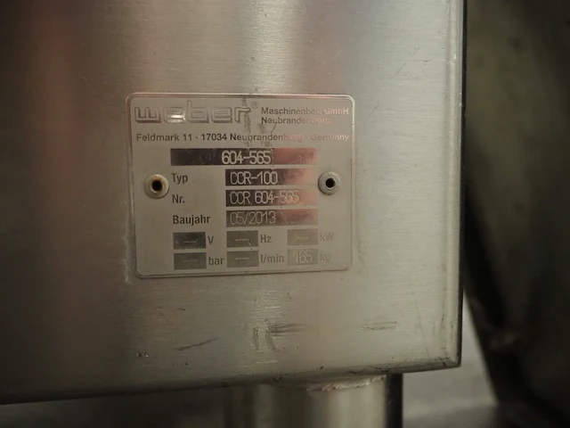 Weber maschinenbau gmbh - afbeelding 89 van  106