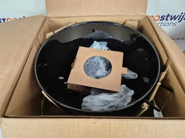 Weber original kettle mt e-5750 houtskool bbq zwart - afbeelding 4 van  4