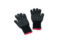 Weber premium bbq premium handschoenen - maat l / xl - zwart - afbeelding 2 van  2