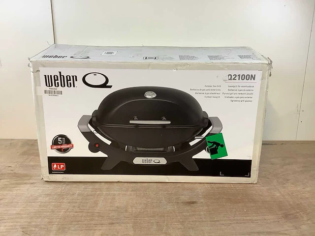 Weber q2100n gas grill - afbeelding 2 van  4