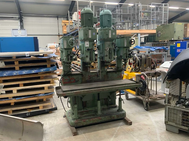 Webo b20 rijenboormachine met 4 station - afbeelding 1 van  16