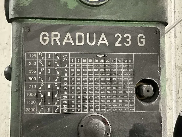 Webo gradua 23g kolomboormachine - afbeelding 8 van  16