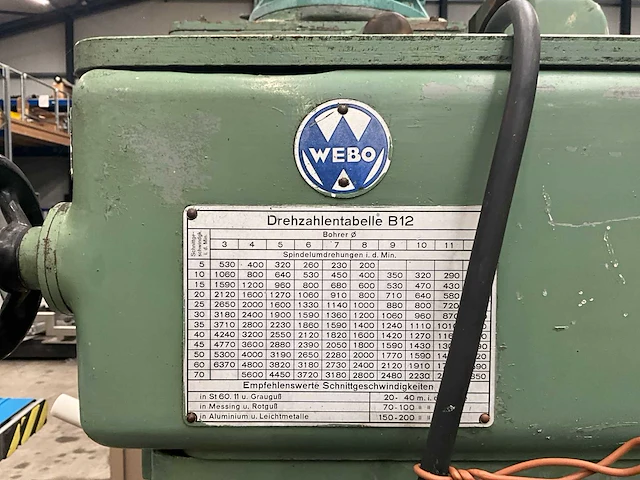 Webo meervoudige boormachine - afbeelding 9 van  12